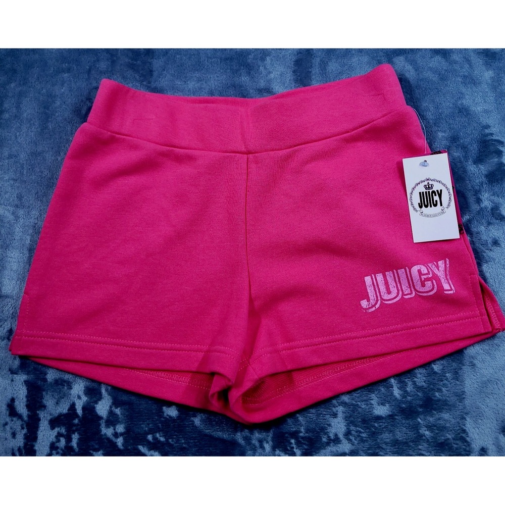 NWT Juicy By Juicy Couture Watermelon Pink Soft Lounge Shorts XS